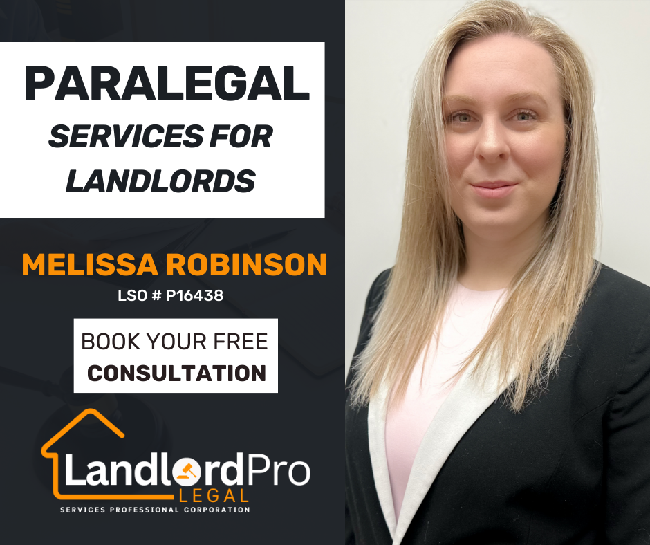 Melissa Robinson | Landlord Paralegal Help - Ontario Landlord Help