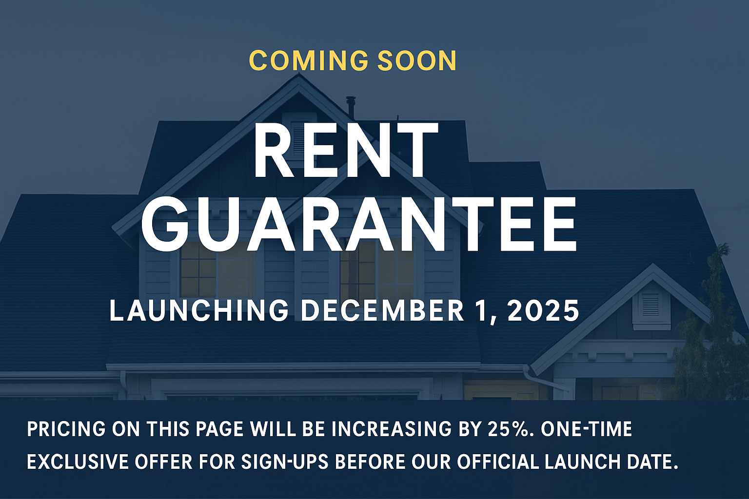 Rent guarantee