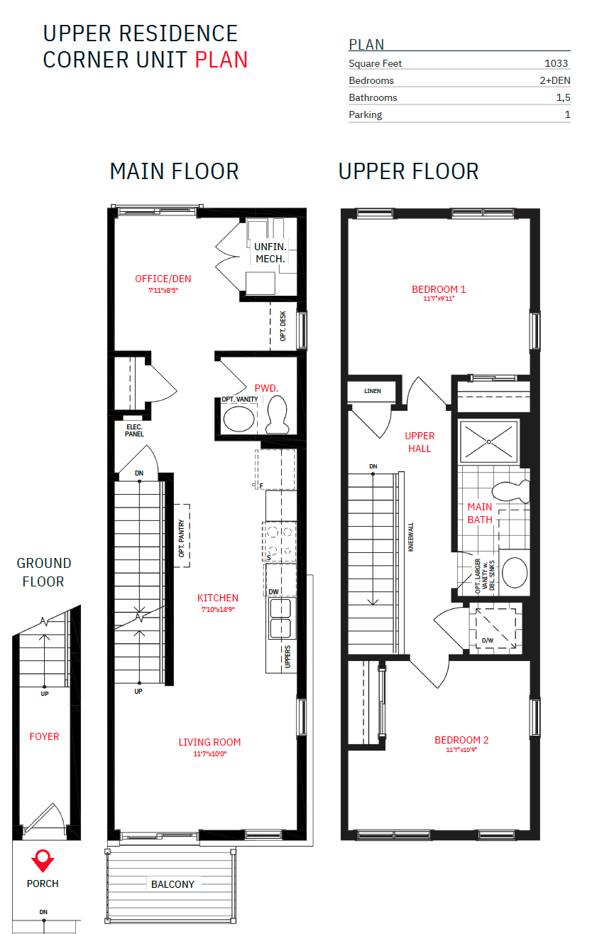 Upper Middle Unit Plan