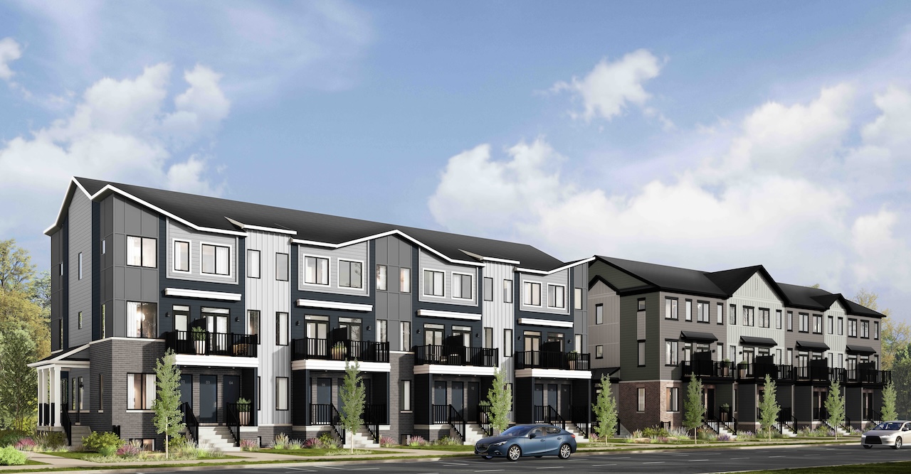 Havenwood Townhomes Streetscape