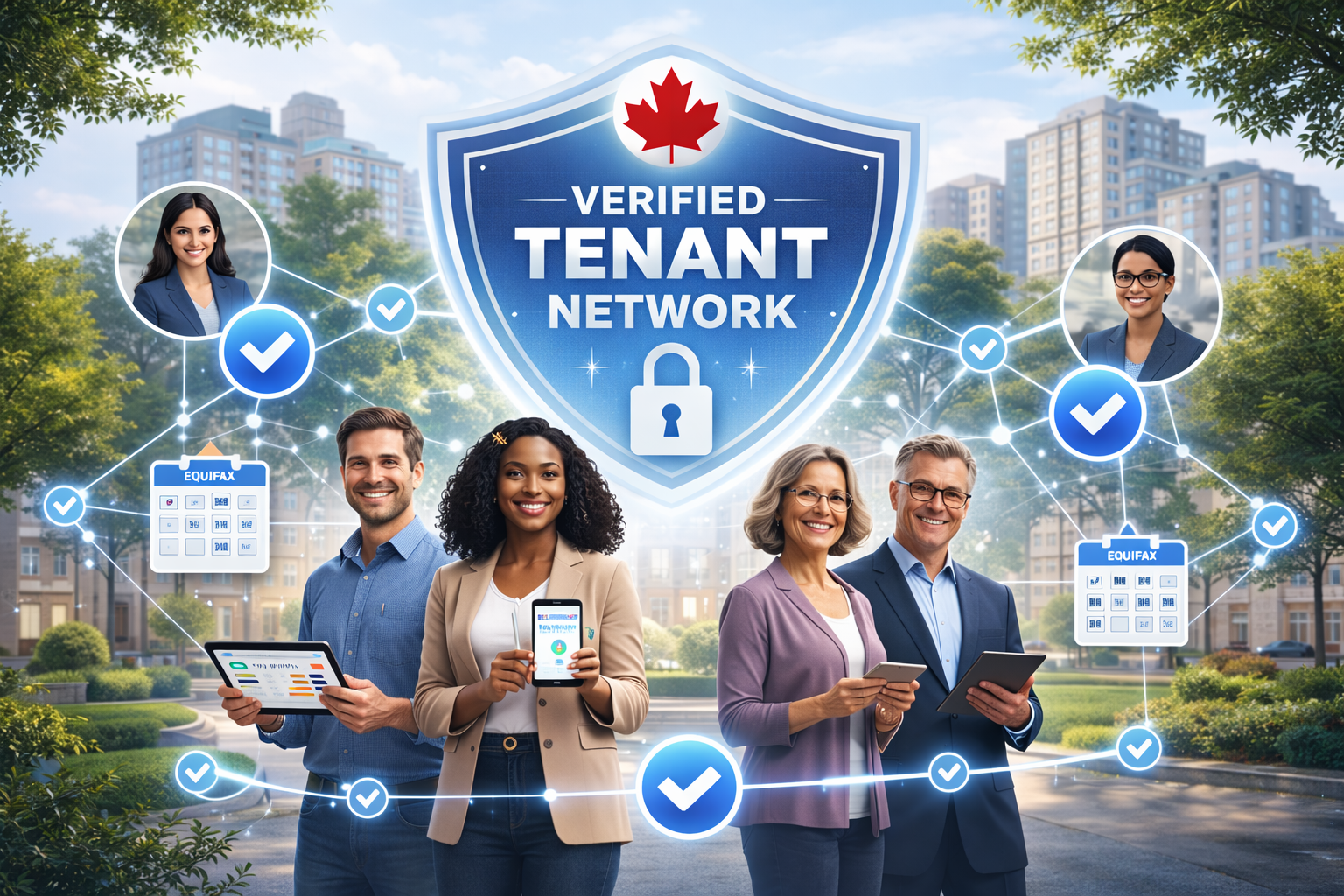 Verified Tenant Network Canada landlord ecosystem powered by rent reporting