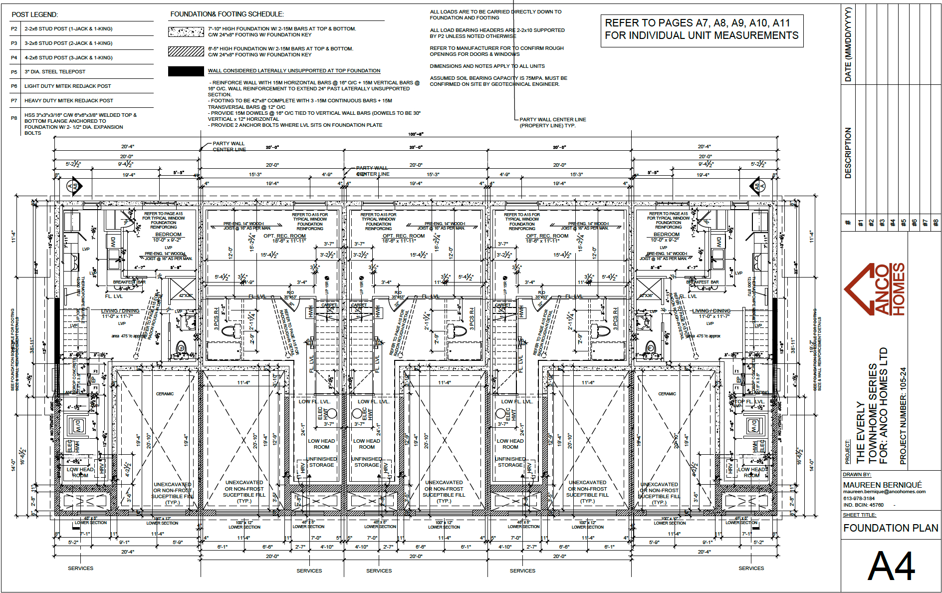 Project drawing 4 for 572-580 Chambord Street