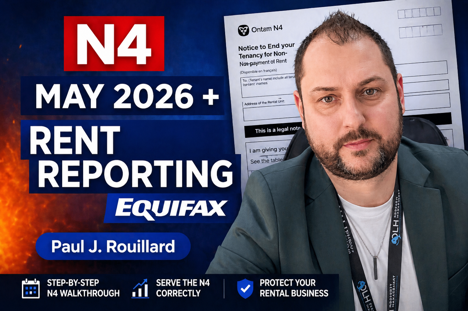 May 2026 N4 Form Ontario – How to Serve the N4 and Start Rent Reporting to Equifax